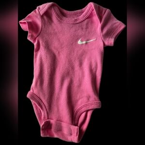 Nike Bright Pink Infant Bodysuit
